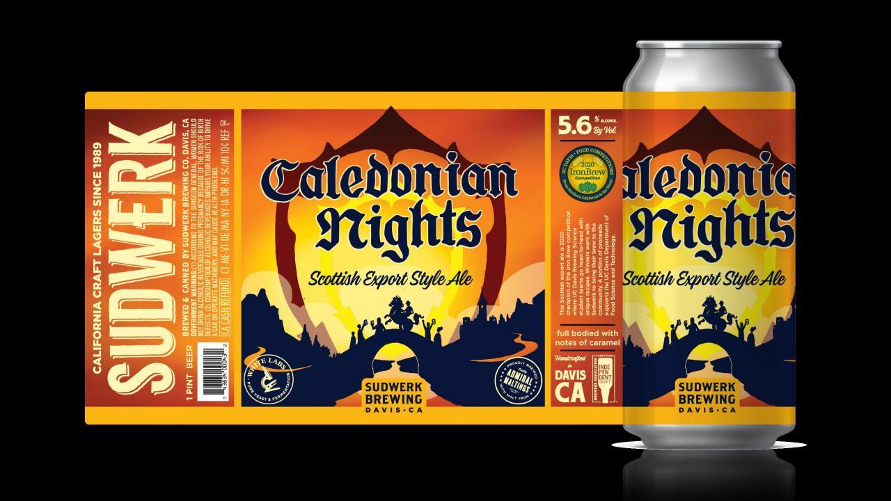 Caledonian Nights label image