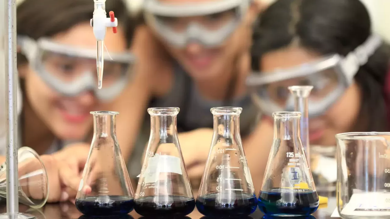 students - fermenation in lab OSU