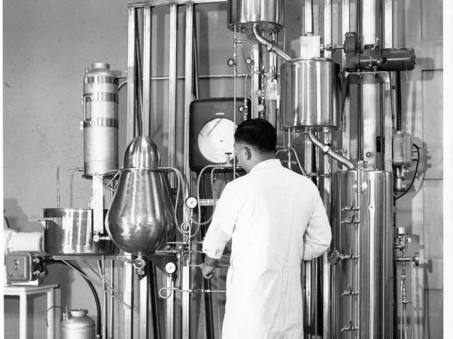 Historic image of UC Davis brewing