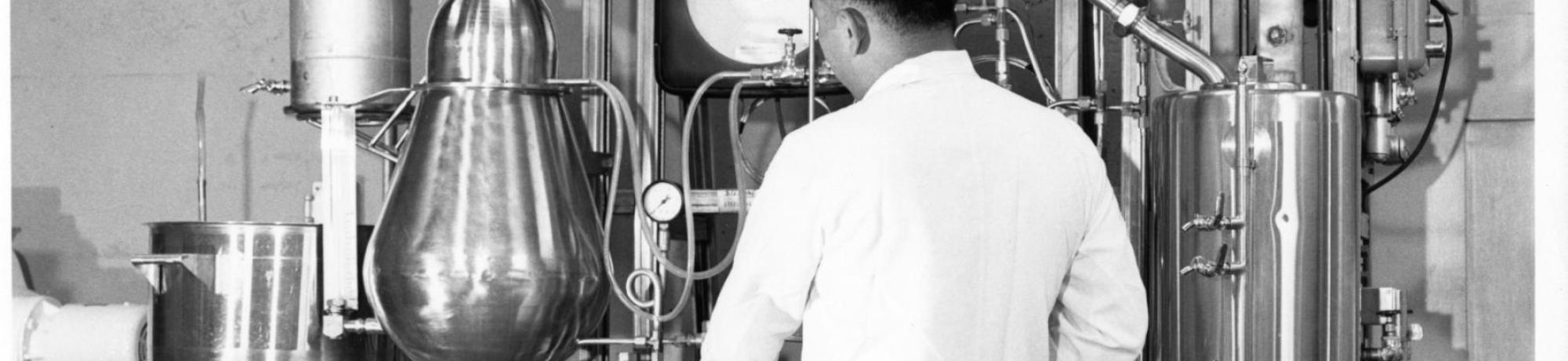Historic image of UC Davis brewing